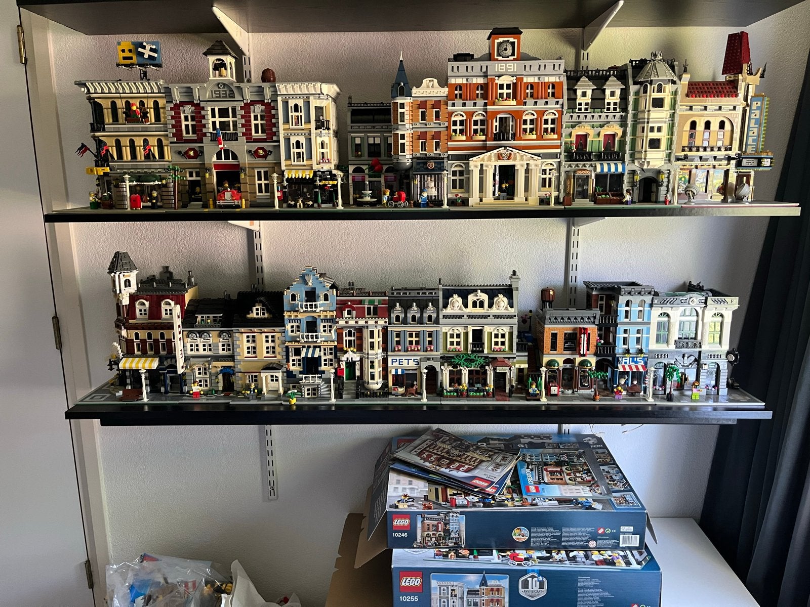 Complete LEGO Modular serie (2007-2026) met handleidingen, Ophalen, Gebruikt