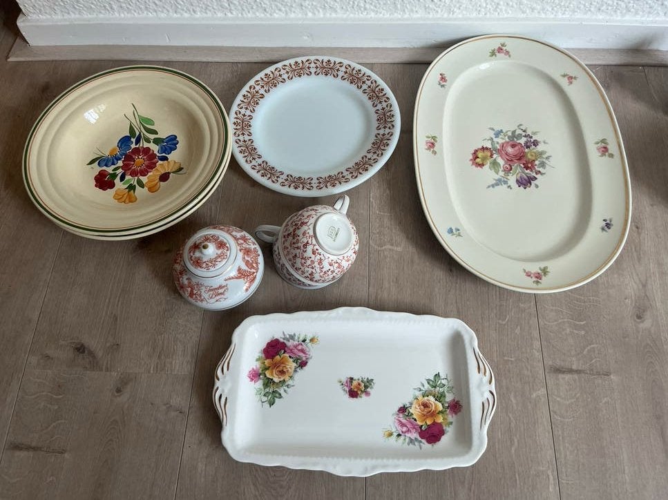 Diverse Vintage Serviesgoed Collectie, Ophalen