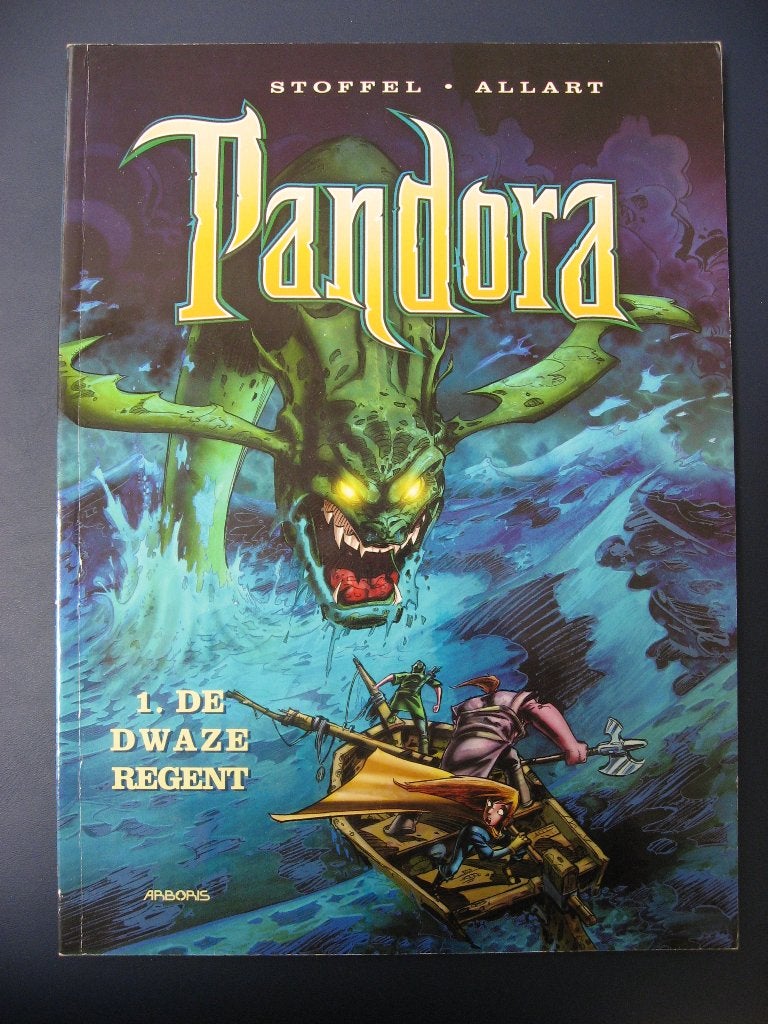 Pandora. Nr 1 De Dwaze Regent.2002., Eén stripboek, Ophalen of Verzenden, Gelezen