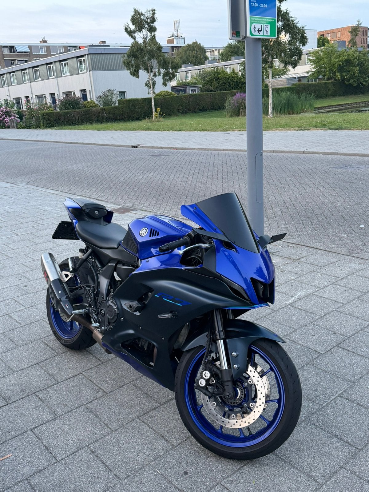 Yamaha YZF- R7 / 2023 met mooie opties, Ophalen, Gebruikt