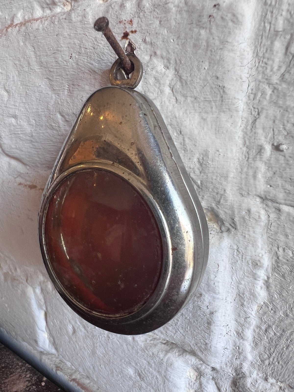 Antieke zakhorloge houder / foedraal, Ophalen of Verzenden