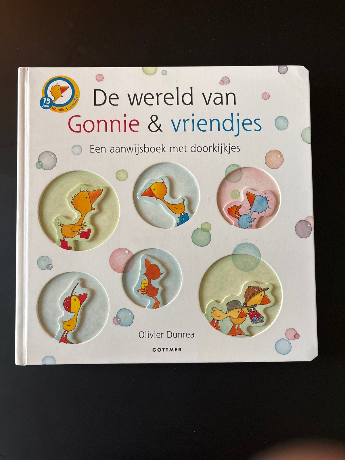 De wereld van Gonnie & vriendjes - Aanwijsboek, Boeken, Verzenden, Zo goed als nieuw, Uitklap-, Voel- of Ontdekboek, 1 tot 2 jaar