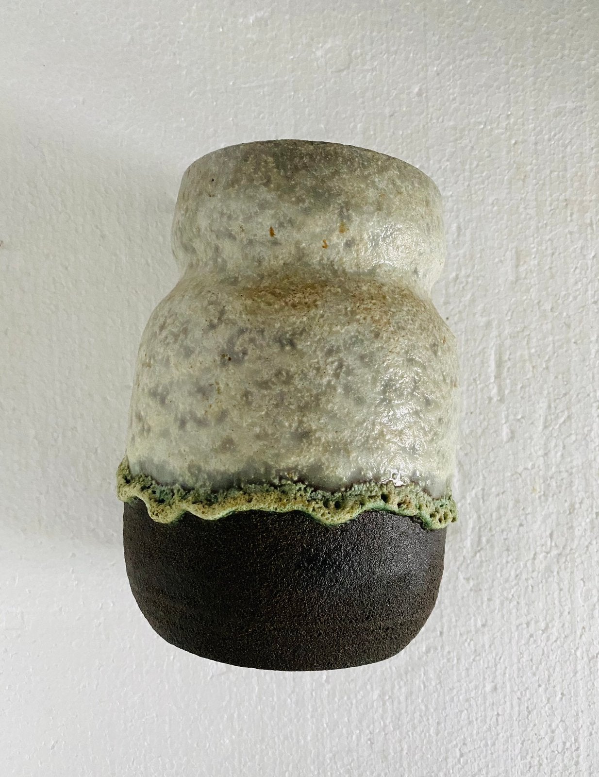Keramiek Fat Lava vaas De Steenuil , jaren 70, Ophalen of Verzenden, Huis en Inrichting