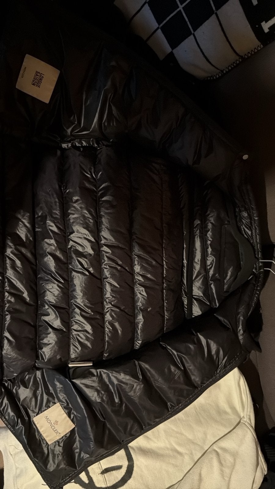 Moncler Bodywarmer Zwart - Maat M, Kleding | Dames, Ophalen of Verzenden, Zo goed als nieuw, Maat 38/40 (M), Zwart