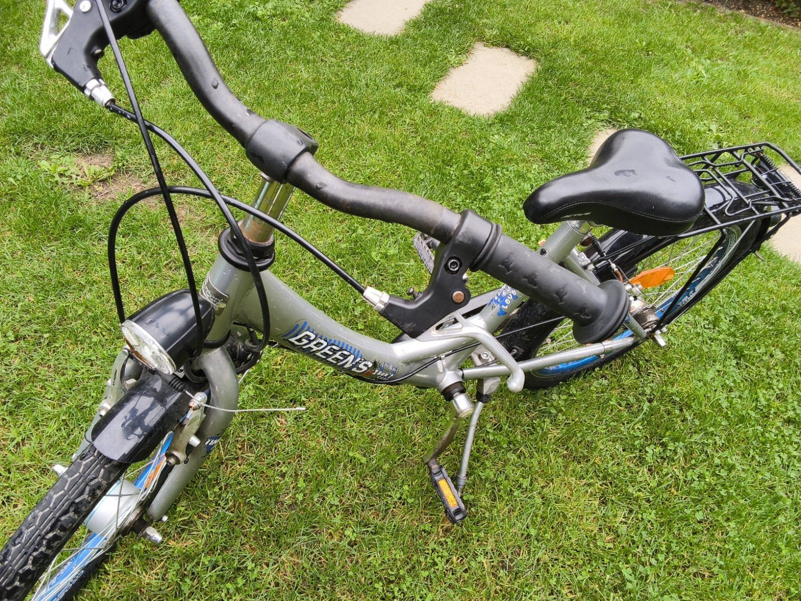 Kinderfiets Greens 20 inch met versnellingen en handrem, Ophalen, Greens, Gebruikt, Velgrem