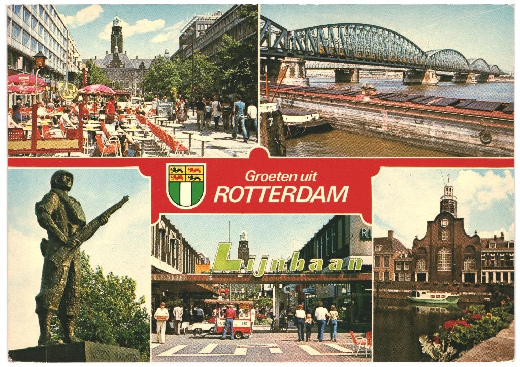 43796 Rotterdam ZH jr 70 Niet gelopen, Ophalen of Verzenden, 1960 tot 1980, Ongelopen, Noord-Brabant