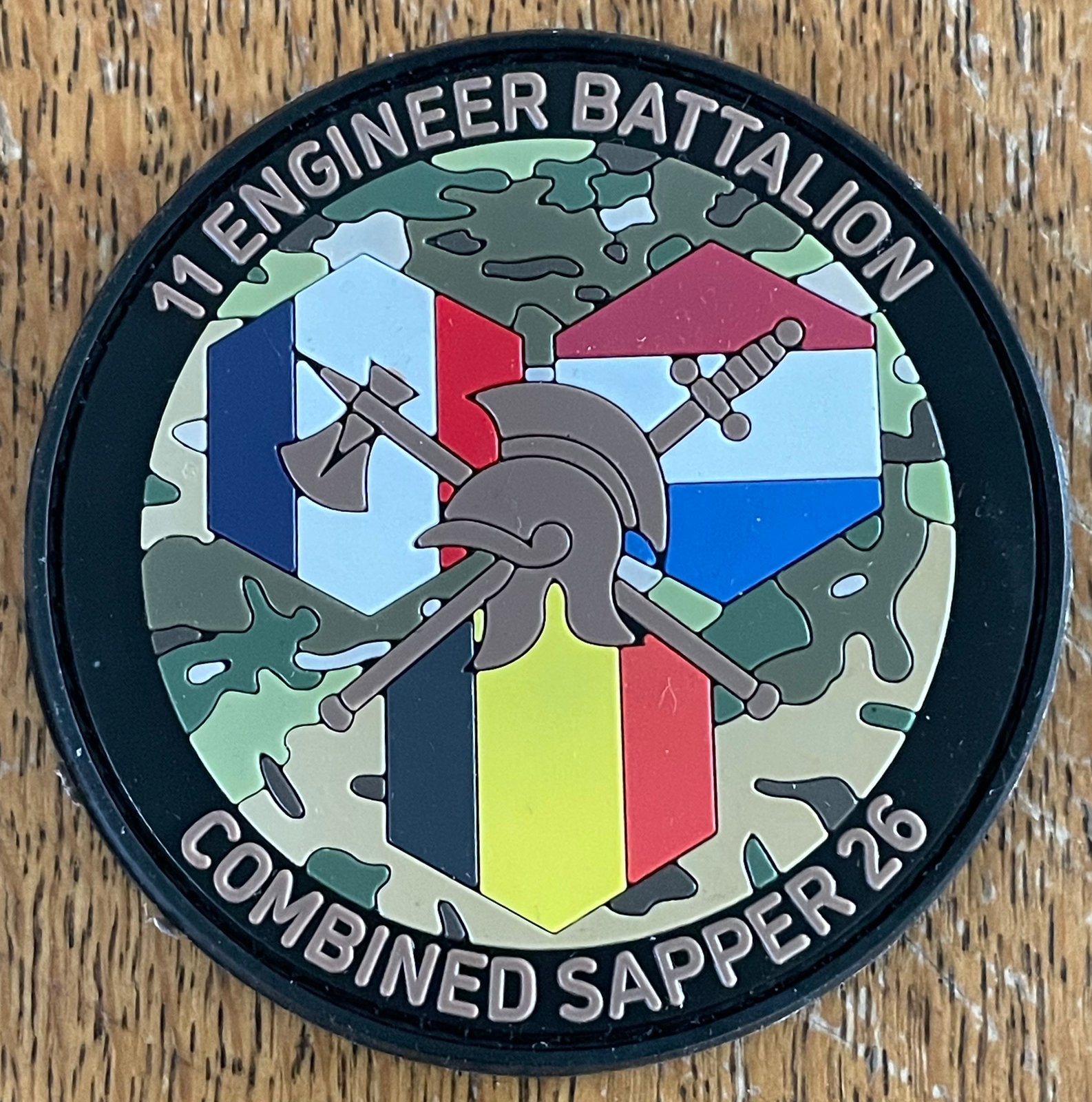 11de engineer battalion combined sapper 26 ( NL/BE/FR ), Verzamelen, Militaria | Algemeen, Verzenden, Landmacht, Overige gebieden