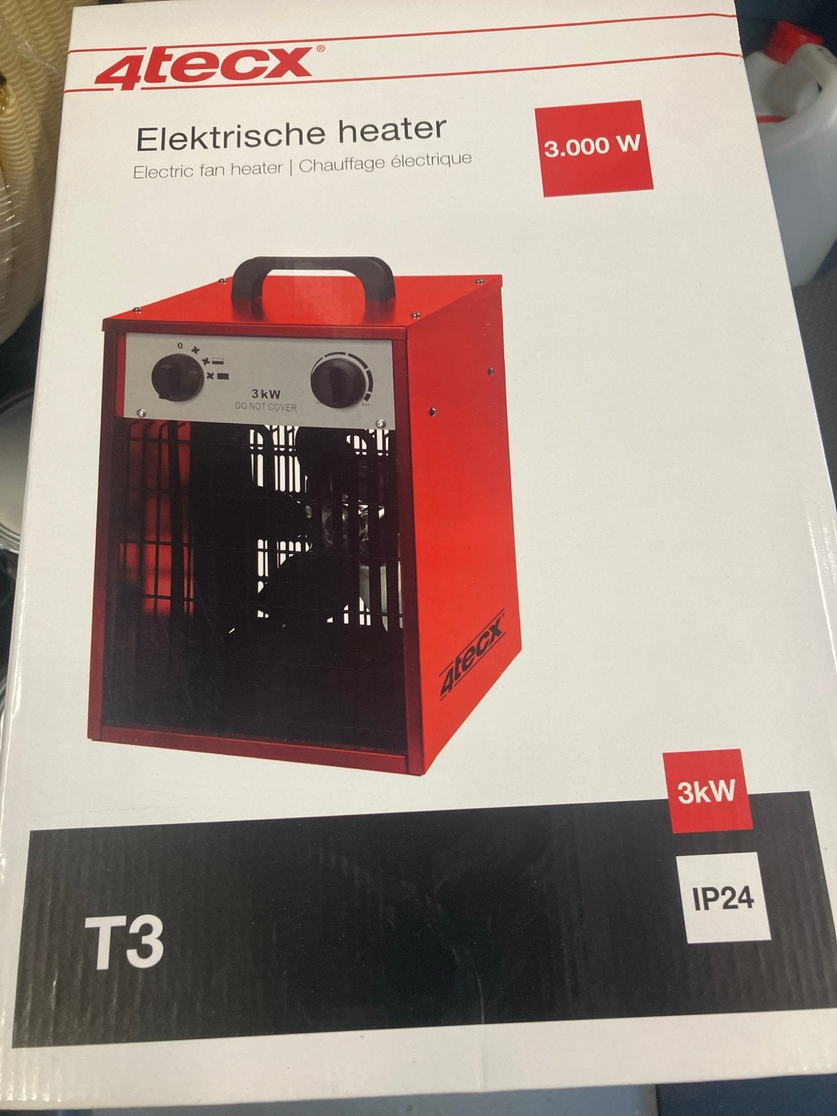 Atecx T3 Elektrische Heater 3000W, Ophalen of Verzenden, Nieuw
