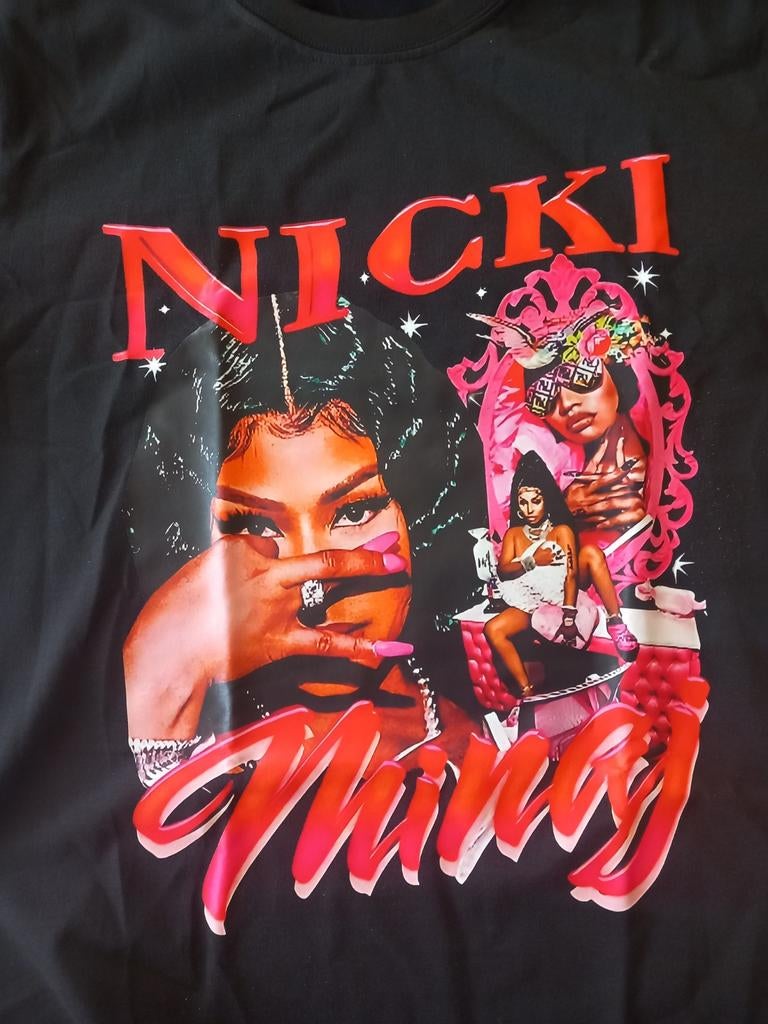 Nicki Minaj T-shirt Zwart Maat S - Nieuw, Zwart, Nicki Minaj, Nieuw, Ophalen of Verzenden