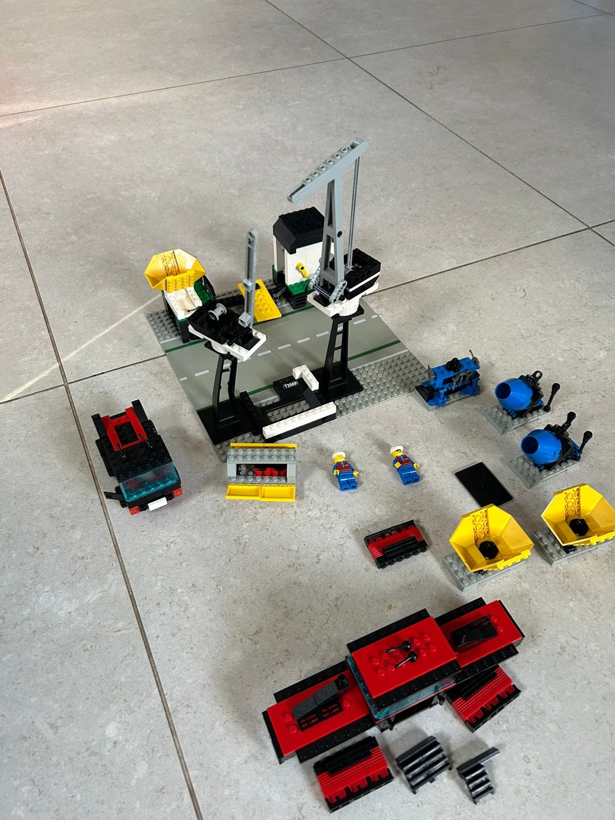 Lego 4565 Freight and Crane Railway., Ophalen of Verzenden, Zo goed als nieuw