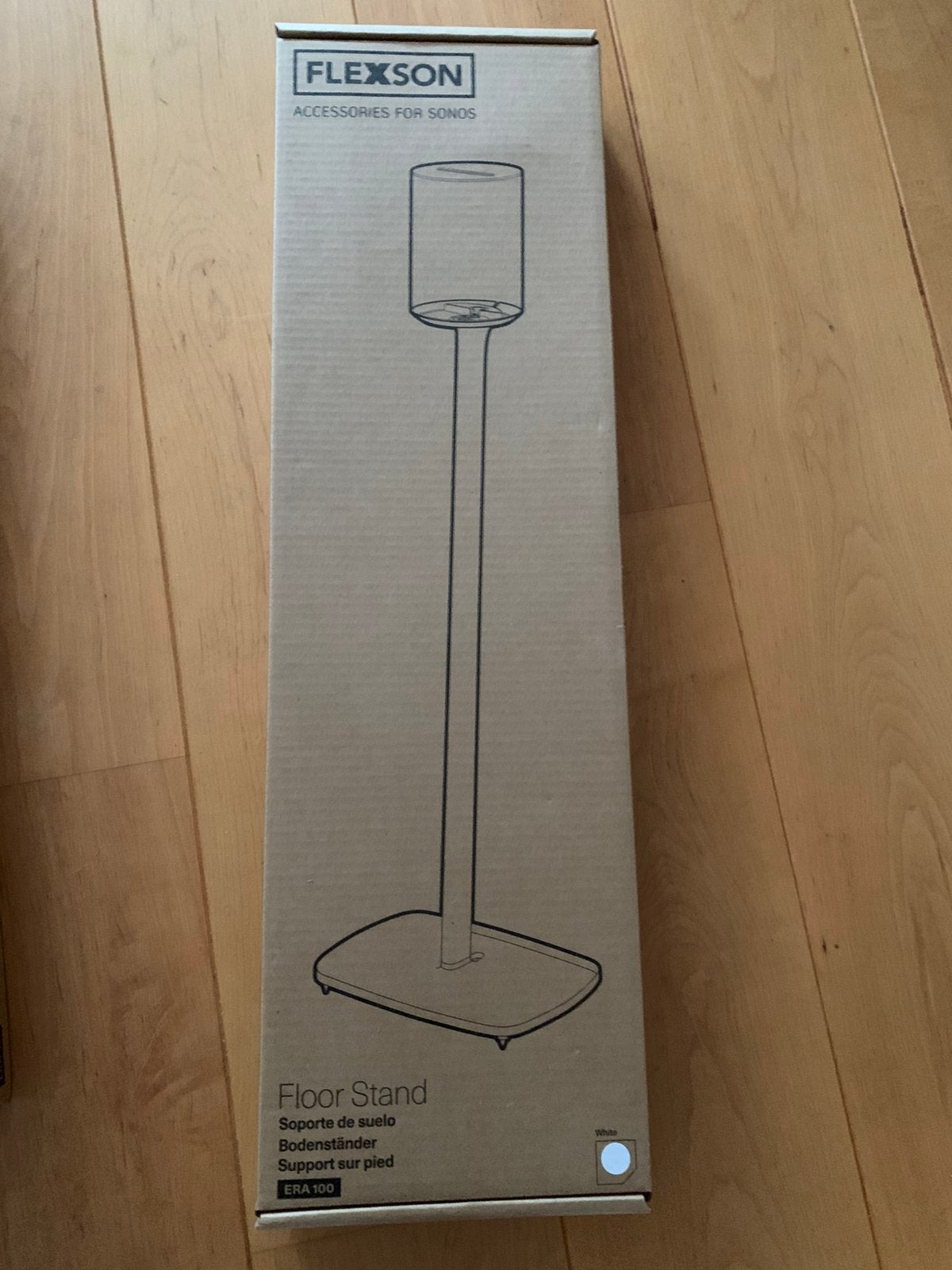 2 Flexson standaarden Era 100 (wit, nieuw in doos)., Inclusief standaarden, Overige typen, Nieuw, Minder dan 60 watt