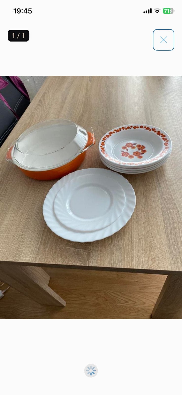 Platte bord ( brief geld alleen), Ophalen of Verzenden, Zo goed als nieuw