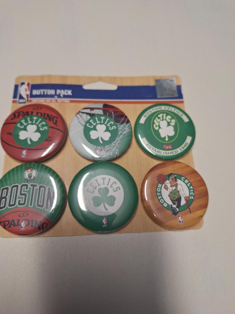 NBA Boston celtics  buttons, Ophalen of Verzenden, Overige onderwerpen