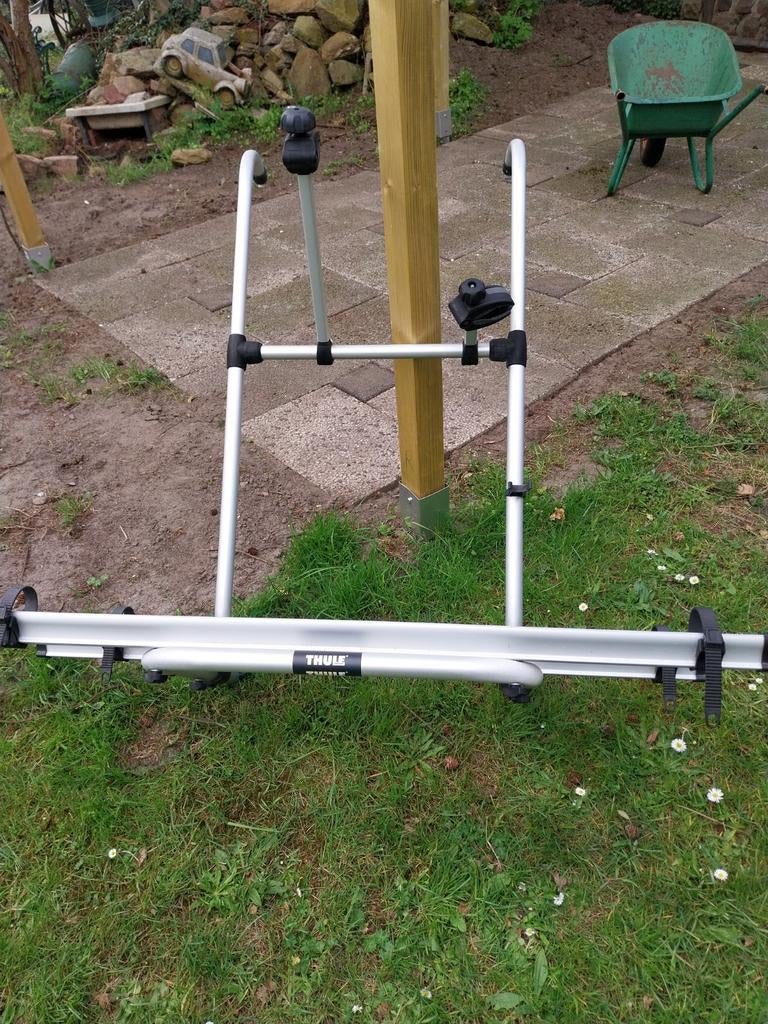 Fietsendrager voor caravan, Caravans en Kamperen, Camper-accessoires, Ophalen, Gebruikt