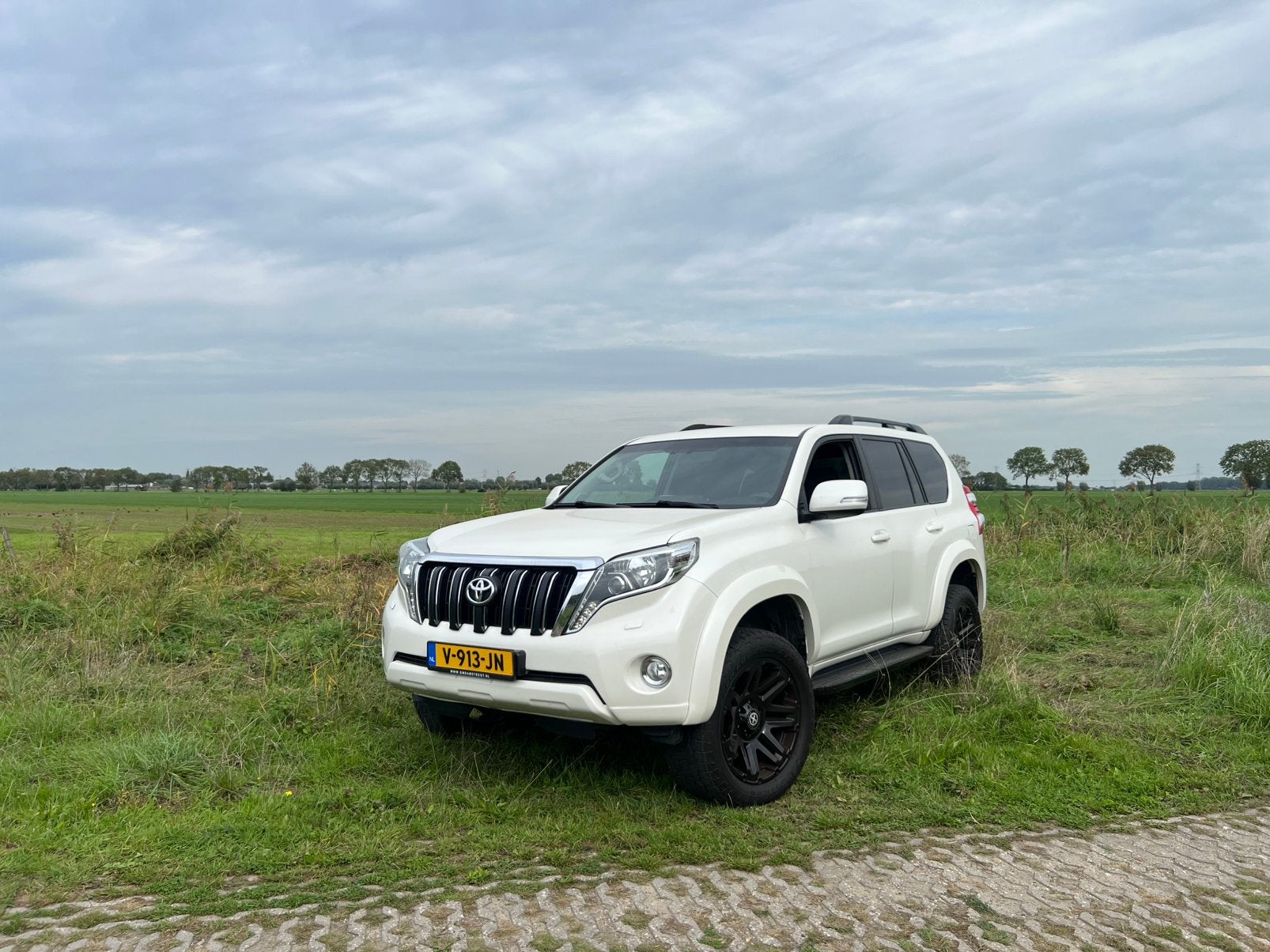 Toyota Land Cruiser 2.8  D-4D/ Grijs kenteken / NAP /, 4 cilinders, 3000 kg, Wit, Diesel