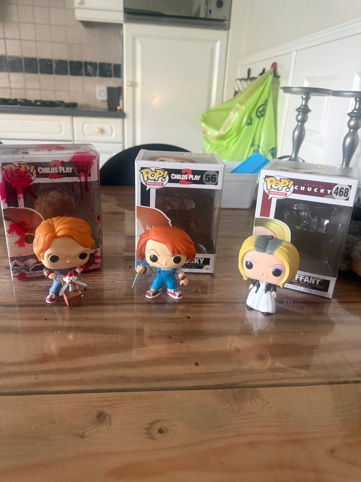 Chucky funko pops, Verzamelen, Ophalen of Verzenden, Zo goed als nieuw