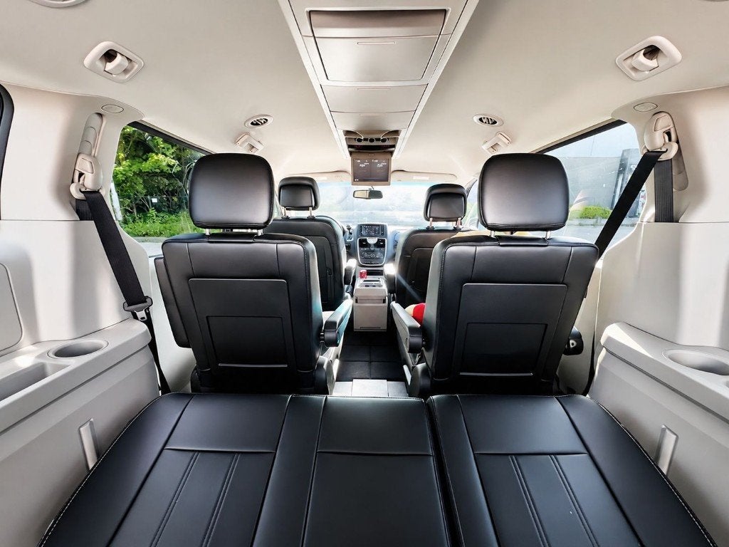 GRAND VOYAGER 3.6 V6 LIMITED, 2014, STOW&GO/TV/DVD/LEDER/, Zwart, Grand Voyager, Zwart, Leder