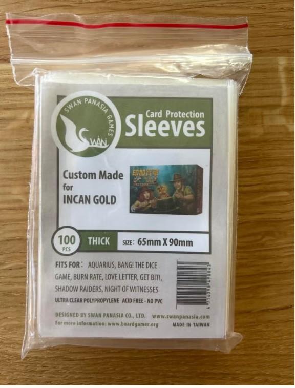 Card Sleeves 65mm x 90mm - 100 stuks, Ophalen of Verzenden, Nieuw