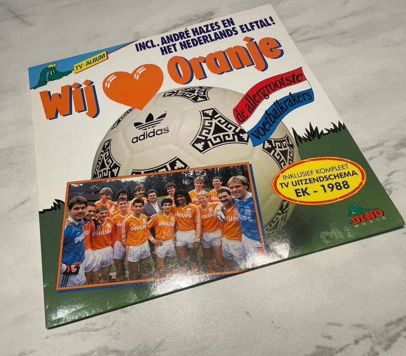 Zeldzaam: Originele EK ‘88 LP met voetbal liedjes, Ophalen of Verzenden, Buitenlandse clubs