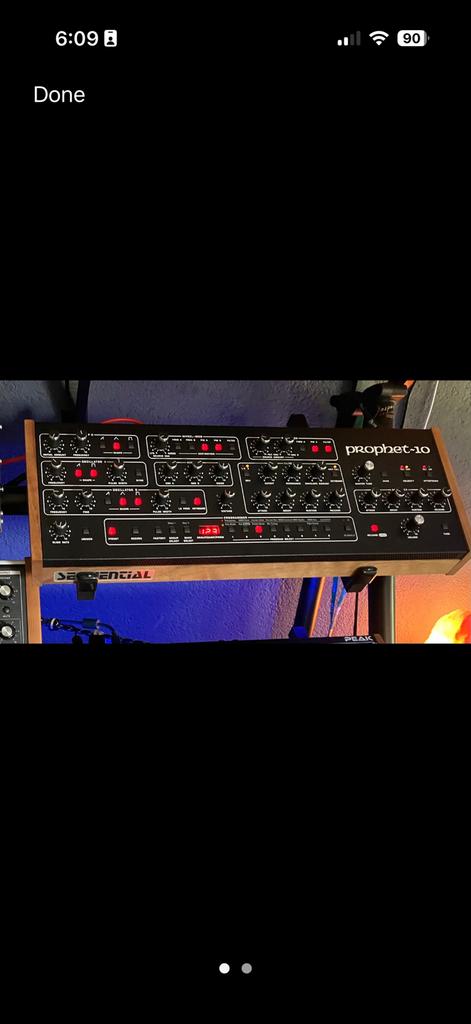 Prophet 10, Ophalen of Verzenden, Zo goed als nieuw, 61 toetsen, Overige merken
