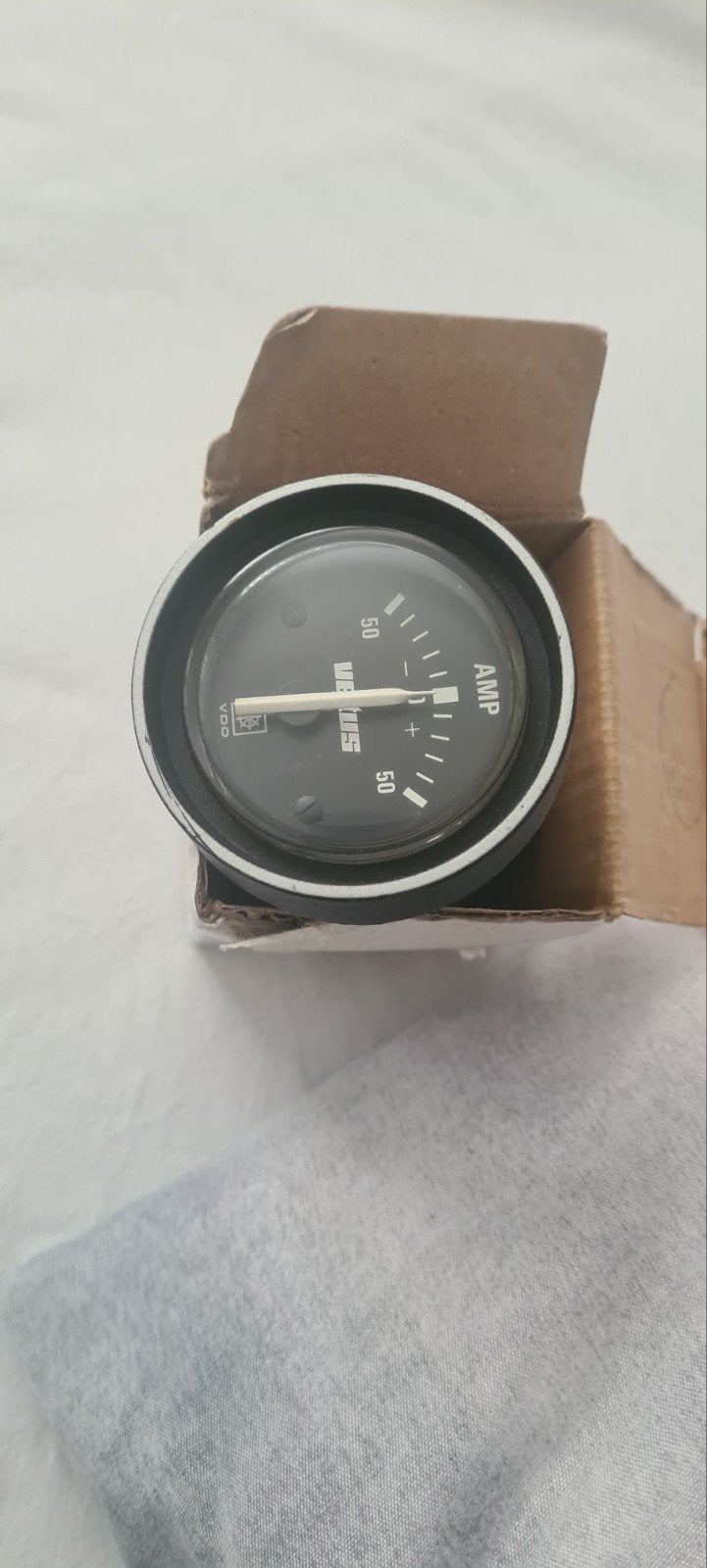 Vetus 50.amp  Ampèremeter 12V - Klassieke Auto/Boot, Ophalen of Verzenden, Gebruikt