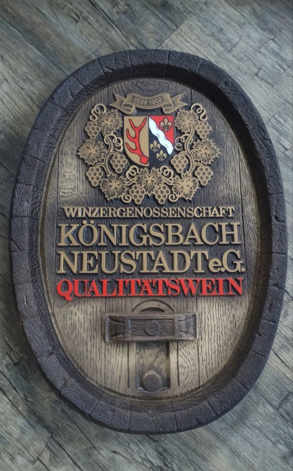 Königsbach reclamebord, Ophalen of Verzenden, Nieuw, Reclamebord
