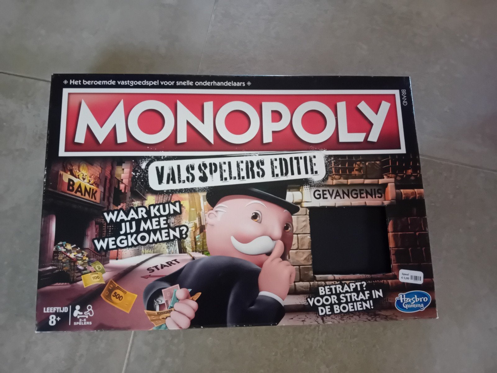 Monopoly Valsspelers Editie - Het beroemde vastgoedspel, Vijf spelers of meer, Ophalen of Verzenden, Gebruikt