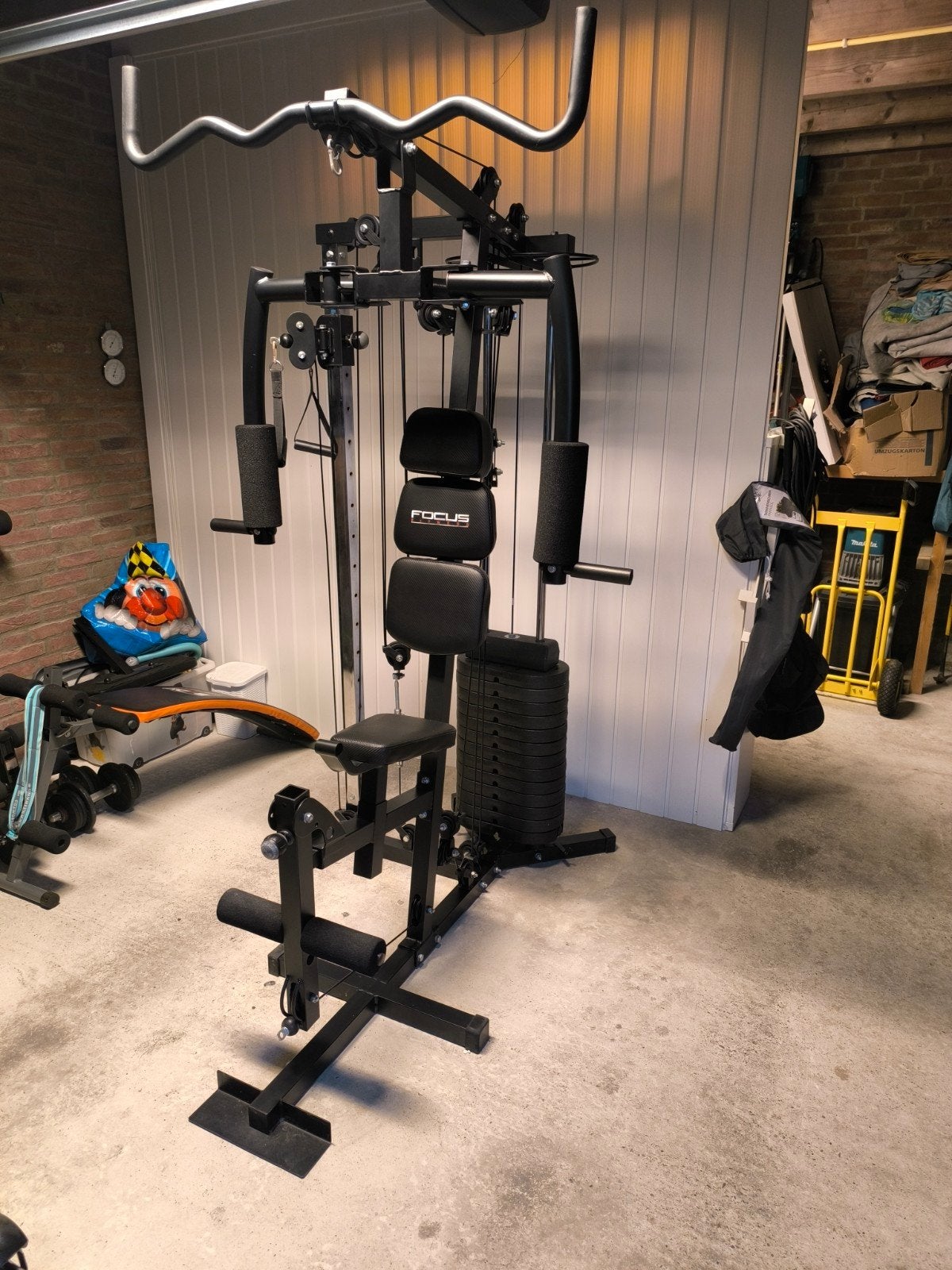 Focus Fitness Unit 6 Krachtstation, Ophalen