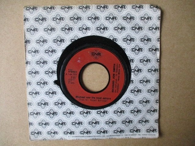 s4576 richard jon smith - michael row the boat ashore, Ophalen, Gebruikt, 7 inch, Overige genres