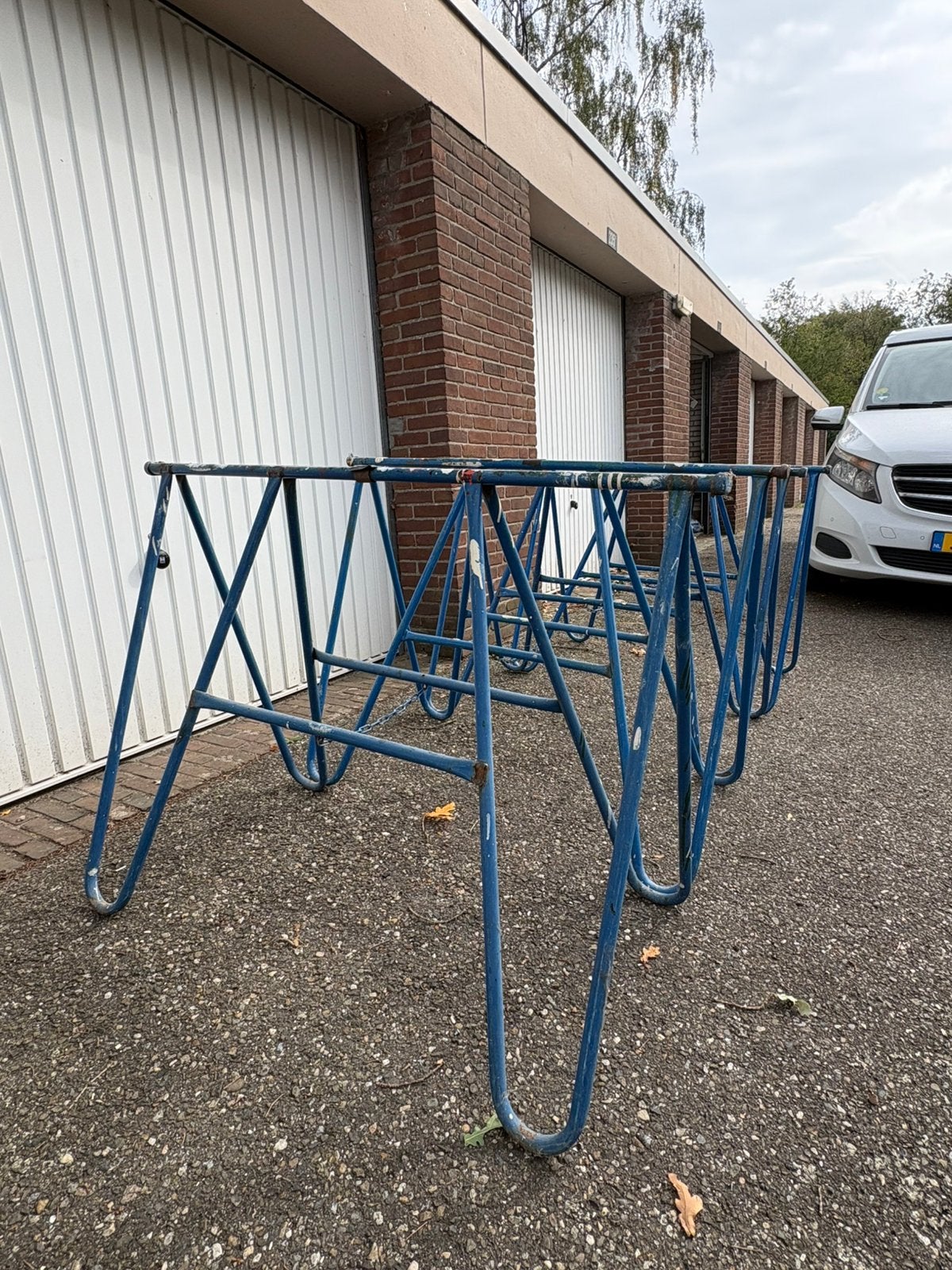 Foto 6 van Schragen, klapschraag, stalen klapschragen.