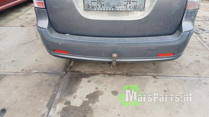 Achterbumper van een Saab 9-3