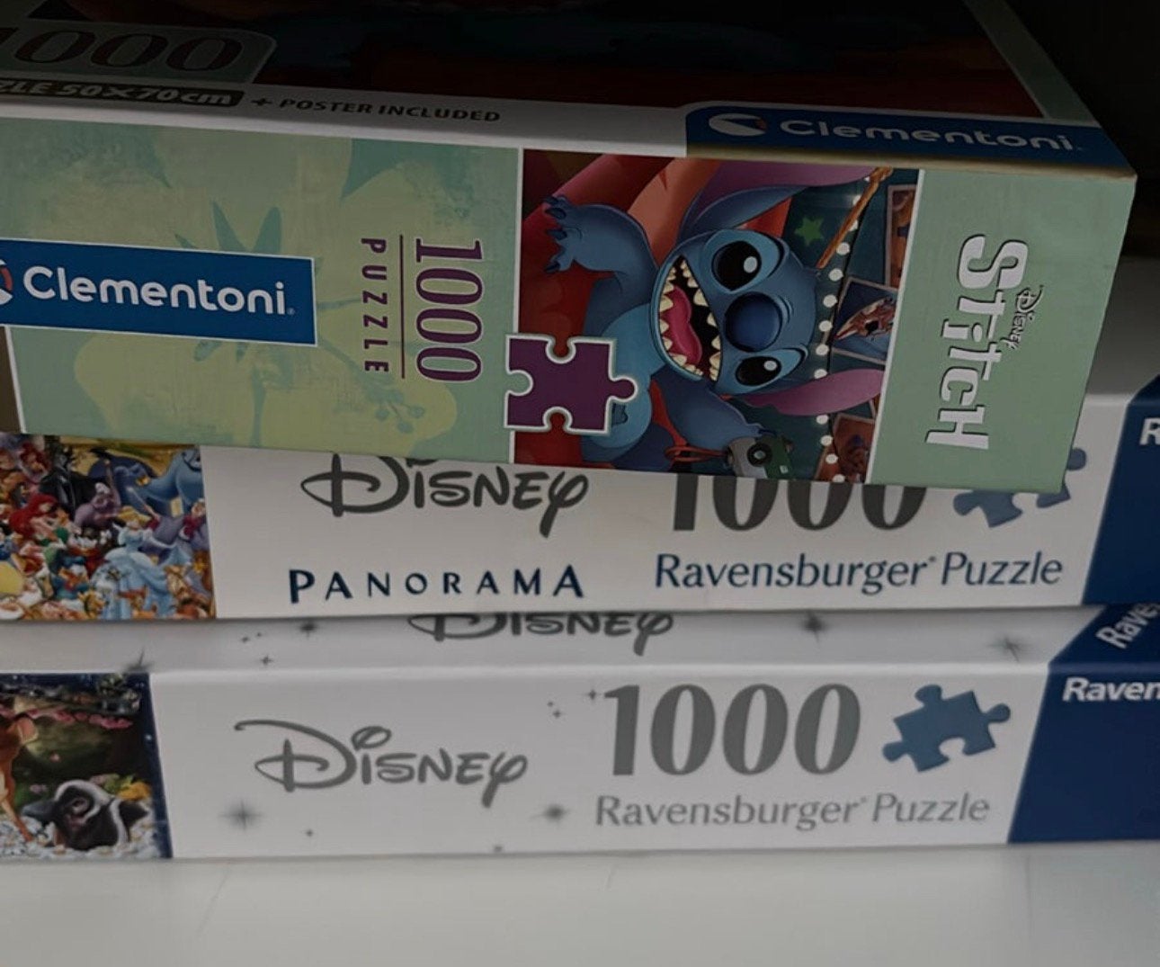 Diverse legpuzzels - Disney  (4 euro p.s.), Ophalen, 500 t/m 1500 stukjes, Zo goed als nieuw, Legpuzzel