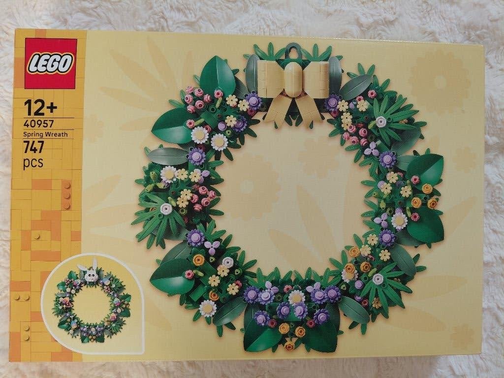 Lego 40957 spring wreath, lente krans, Overige thema's, Lego, Nieuw, Ophalen of Verzenden