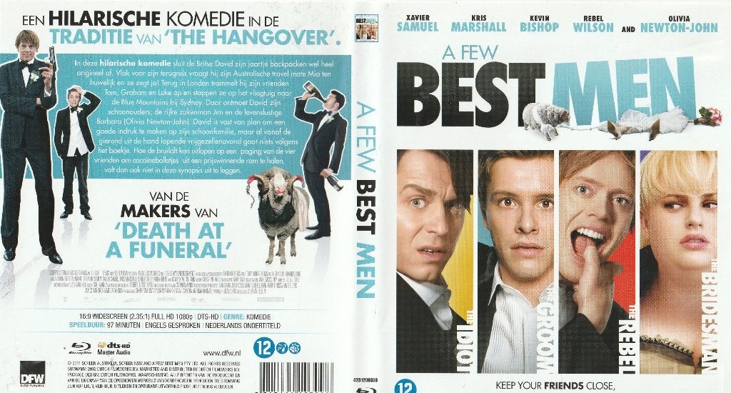 Best men blu ray, Cd's en Dvd's, Ophalen of Verzenden, Zo goed als nieuw, Humor en Cabaret
