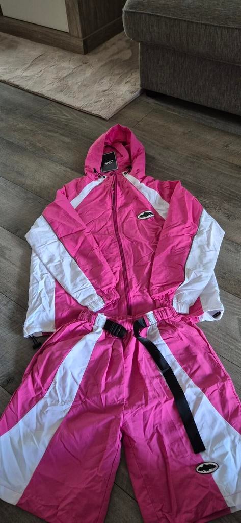 Corteiz Tracksuit Roze/Wit Maat S New, Nieuw, Ophalen of Verzenden, Corteiz, Roze