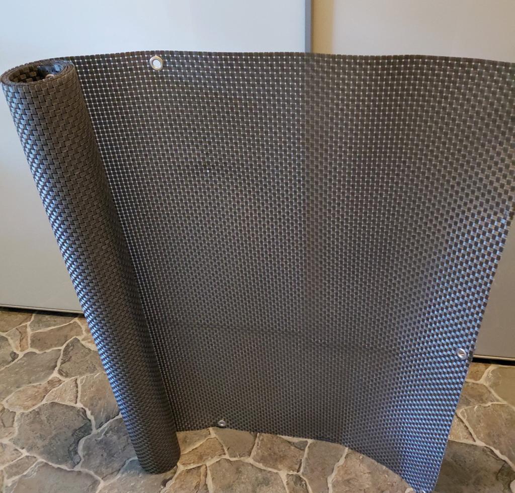 balkondoek  90 cm hoog 300cm breed, Ophalen, Zo goed als nieuw