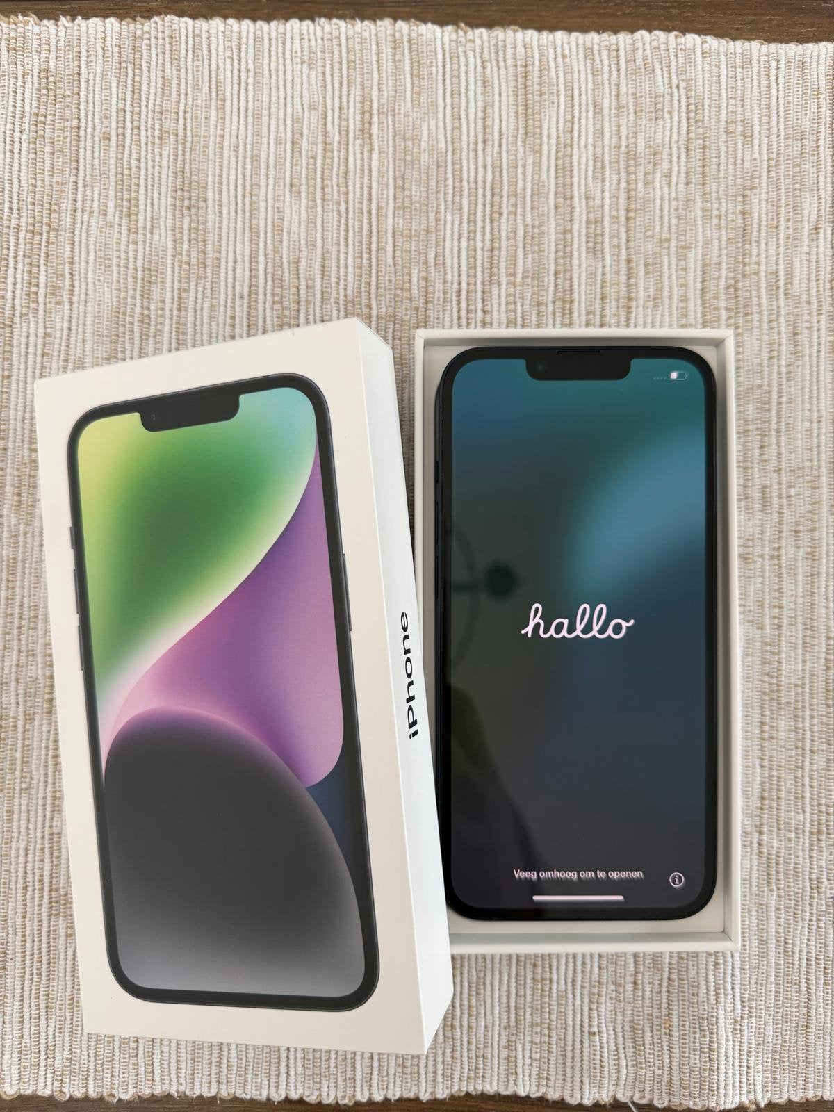 Iphone 14, Telecommunicatie, Mobiele telefoons | Apple iPhone, Ophalen, 128 GB, Zwart, Zo goed als nieuw