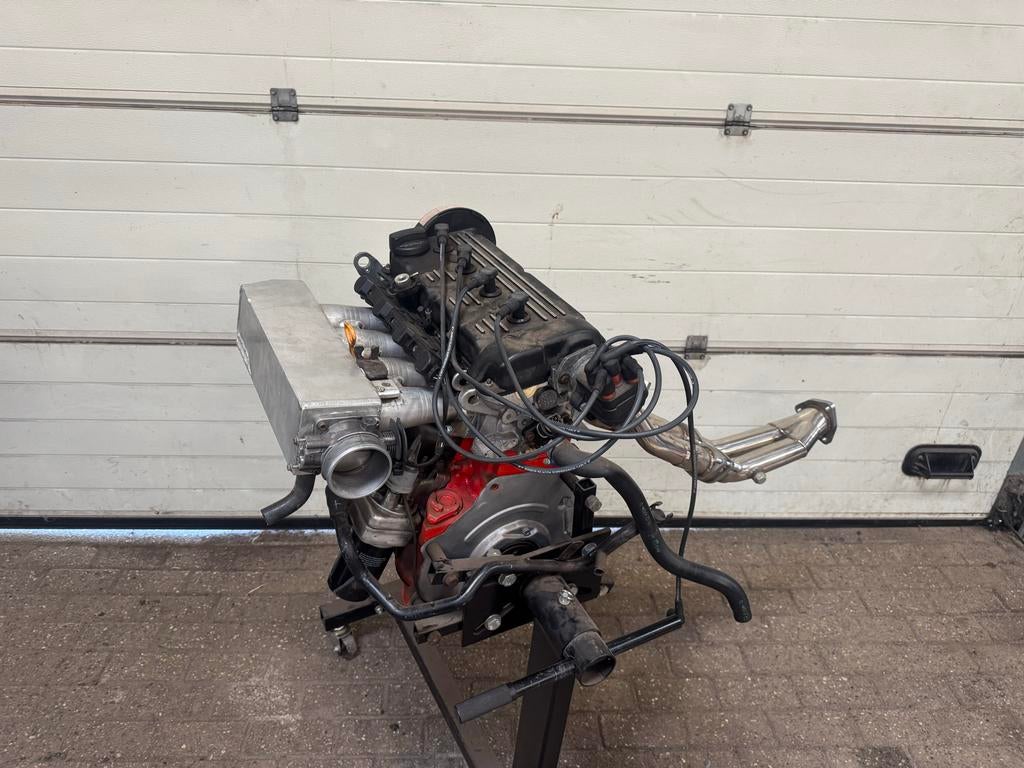 Vw 2.0 16v ABF motor - Compleet met spruitstuk, Ophalen of Verzenden, Gebruikt, Volkswagen