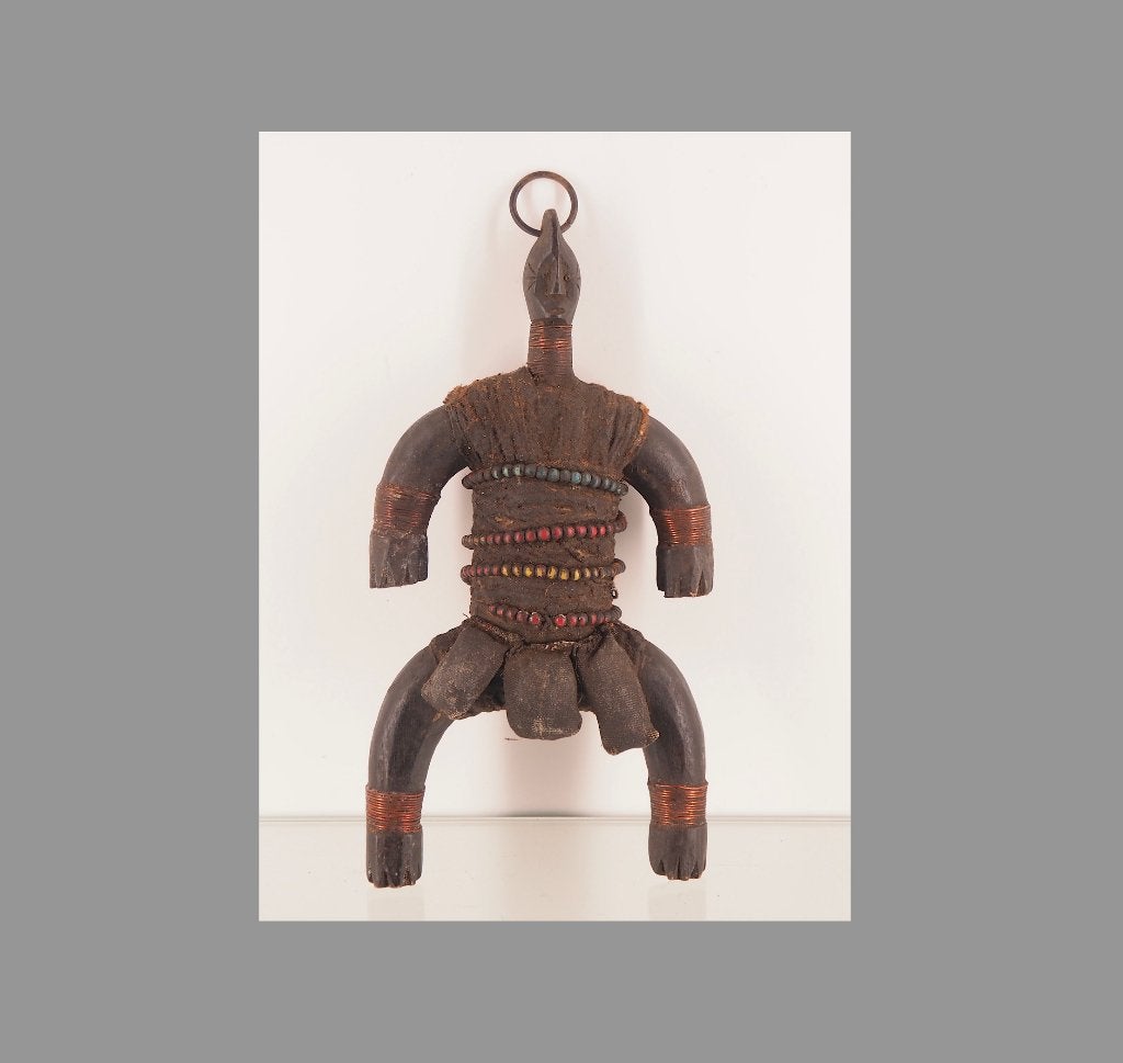 Namji doll Kameroen Nr.12 (260110-07), Antiek en Kunst, Afrika, Handgemaakt, Ophalen of Verzenden, Beeld