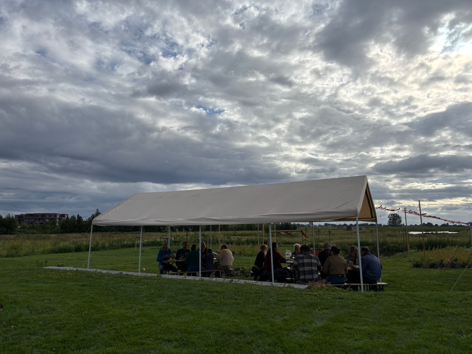 Partytent te huur (8x4), Ophalen, Opvouwbaar, Partytent, Nieuw