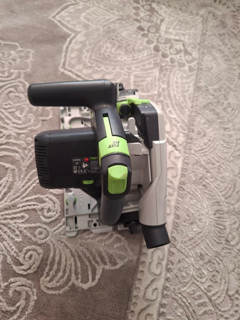 Festool TS 55 REBQ invalzaag - lees beschrijving!!, Invalzaag, Ophalen of Verzenden, Zo goed als nieuw, 30 tot 70 mm