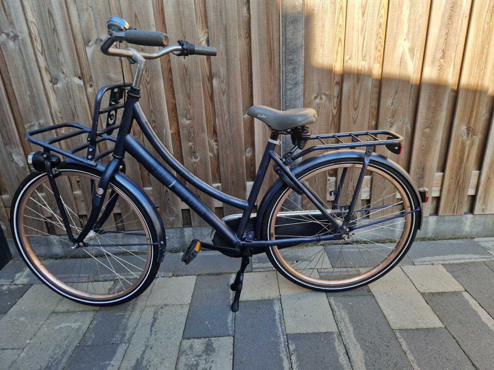 Cortina U4 Meisjesfiets 26 inch met versnellingen en slot, Fietsen en Brommers, Ophalen, Gebruikt, Cortina, Versnellingen