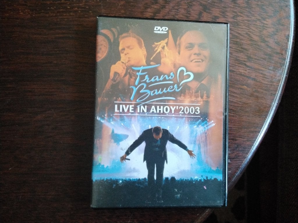 Frans Bauer live in ahoy 2003, origineel, Alle leeftijden, Ophalen of Verzenden, Zo goed als nieuw, Concert