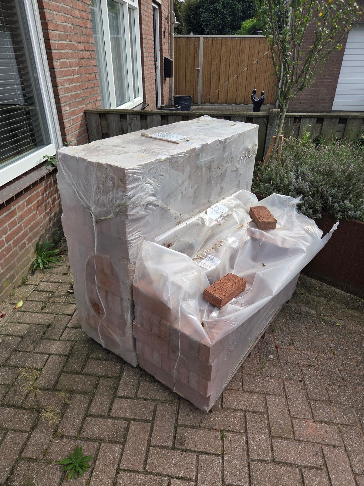 1 Pallet Bakstenen, Ophalen, Nieuw, Bakstenen