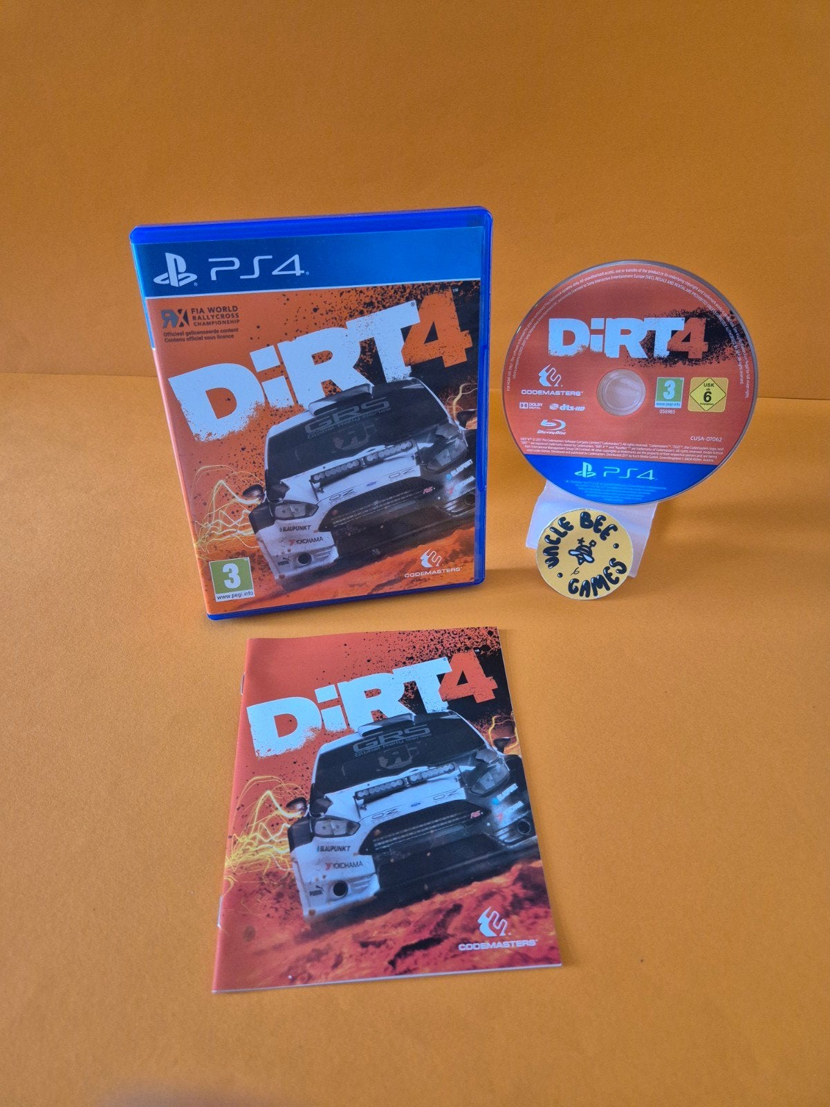 DiRT 4, Codemasters Software Company Ltd, Stoneythorpe, Southam, Warwickshire, CV47 2DL, UK, Verzenden, 1 speler, Racen en Vliegen