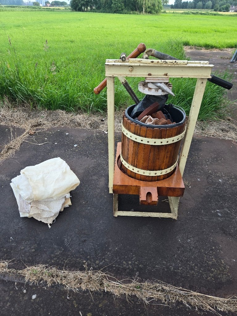 Druivenpers, Ophalen, Gebruikt
