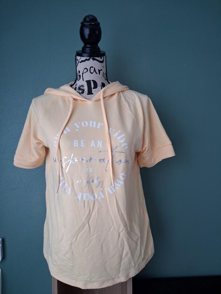 Street one size 36 t shirt met capuchon geel, Kleding | Dames, T-shirts, Geel, Street One, Nieuw, Ophalen of Verzenden