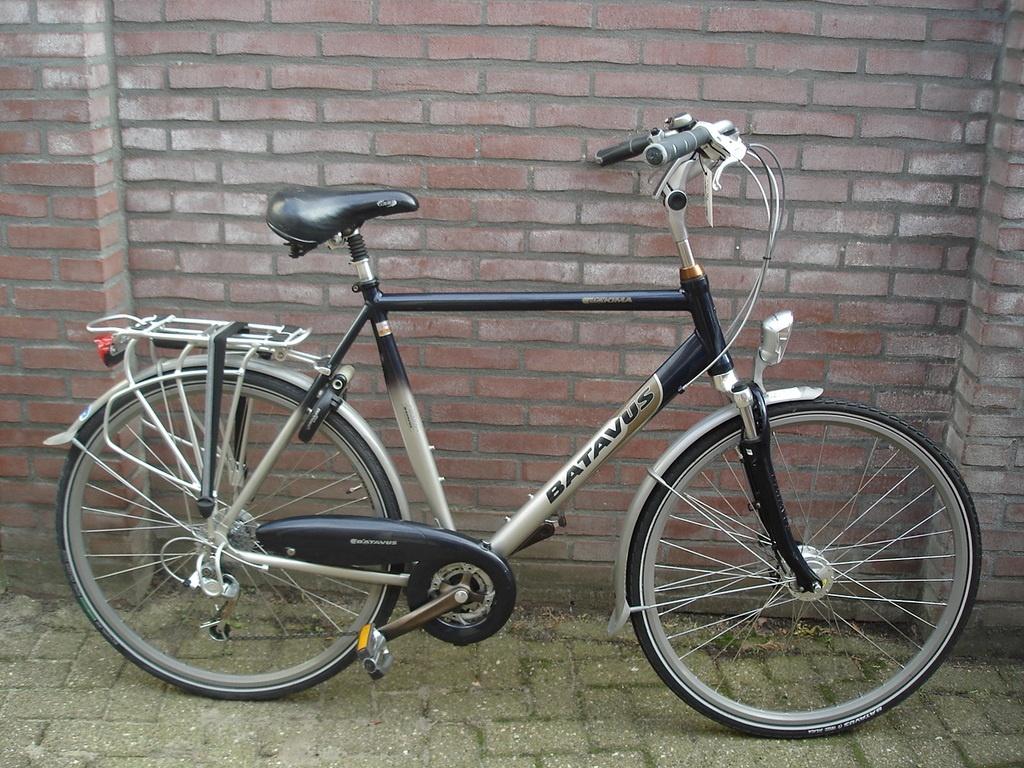 Batavus Jakima v.v. 21 versn. met Rollerbrakes, v. voorvork,, Gebruikt, 61 tot 65 cm, Meer dan 20 versnellingen, Ophalen