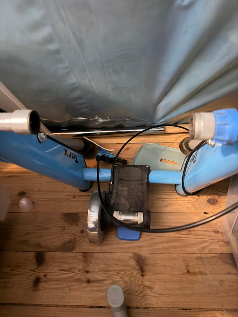 Tacx indoor, Ophalen, Gebruikt