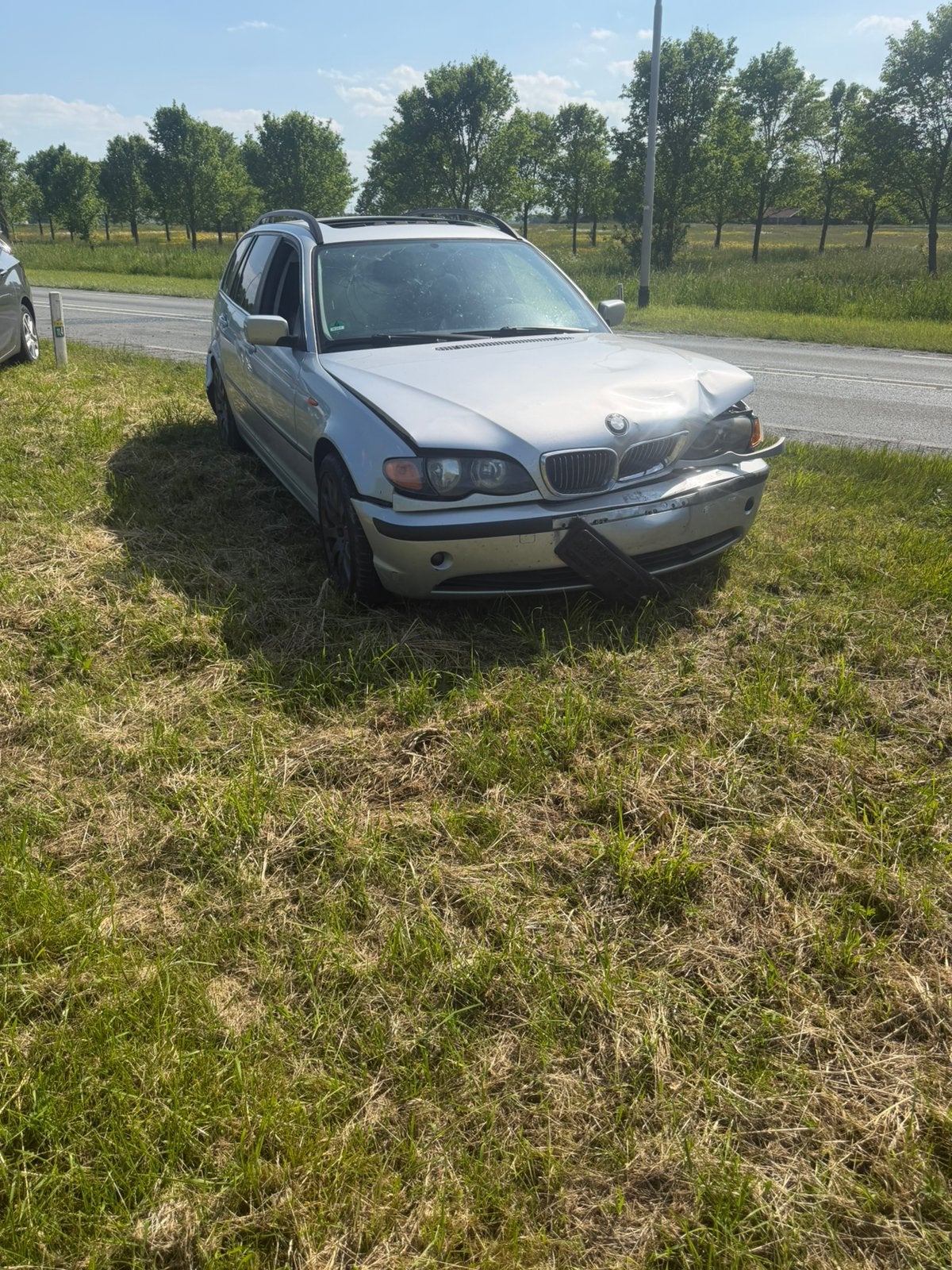 Bmw 3201 e46 2.2 met schade en wok melding, Ophalen